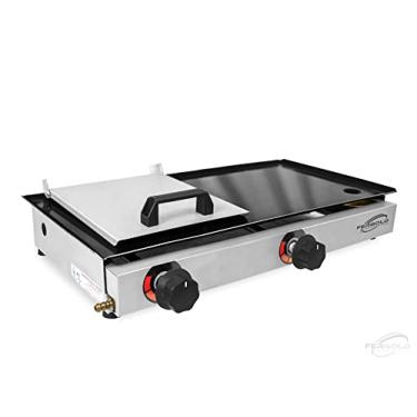 Imagem de FERGOLD Chapa de Lanches Sanduíches Hotdog 30x60 Preta Moderno Aço Inoxidável