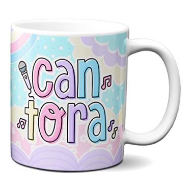 Imagem de Caneca Cantora Profissão Música Profissional Presente (Branca)