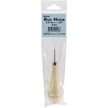 Imagem de Lacis Gancho de tapete Primitive com cabo de madeira - aço 2 mm x 1,25