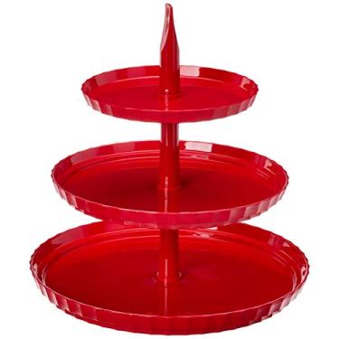 Imagem de Porta-Doces Festa Triplo, Ou, Pd 300 Vmf, Vermelho