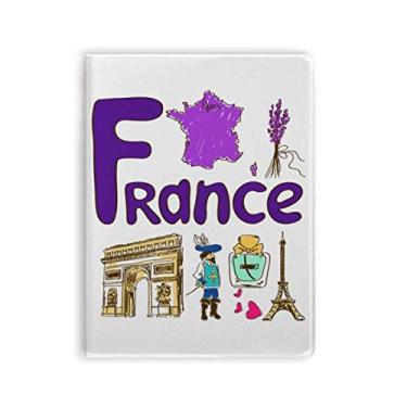 Imagem de Diário de capa macia com estampa de marco nacional da França