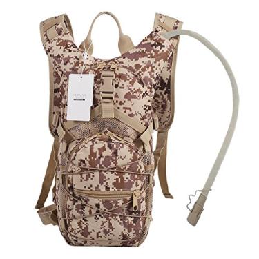 Imagem de Mochila Seamand Hydration com bexiga de água 3L para caminhadas e escaladas (deserto digital)