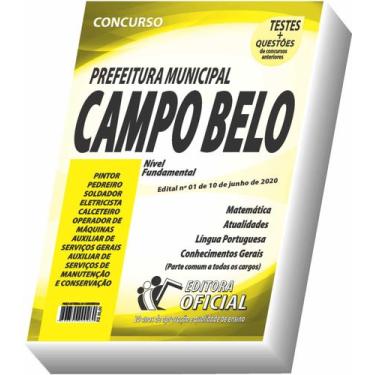 Imagem de Apostila Prefeitura De Campo Belo - Nível Fundamental - Edital 1 - Cur