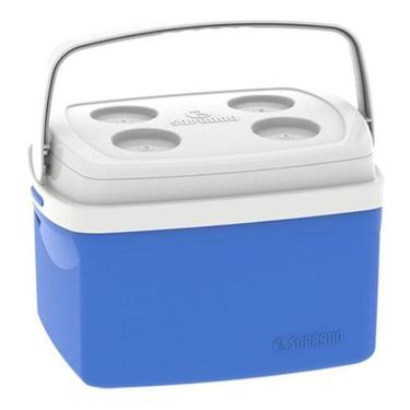 Imagem de Cooler Caixa Térmica Tropical - 12 Litros - Com Porta Copos