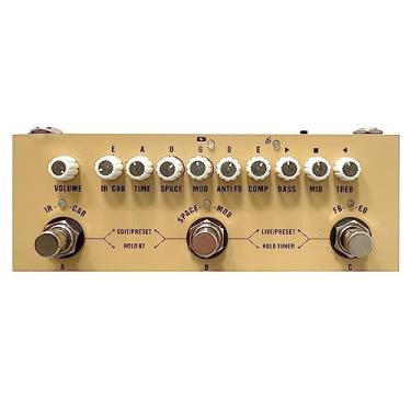 Imagem de BYBIO Pedal de Efeitos Recarregável para Violão Acústico e Guitarra com Interface de Áudio e Efeitos Profissionais