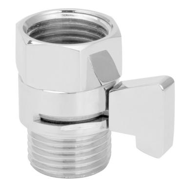 Imagem de Registro Botão Abre E Fecha Metal Para Ducha Desviador Gatilho