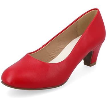 Imagem de Journee Collection Womens Comfort Fit Round Toe Classic Pumps