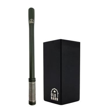 Imagem de Kit Tereré 1 Cuia Quadrada De Inox 250ml 1 Bomba De Inox Com Filtro De Mola Externa Old Barn Cor: Preto