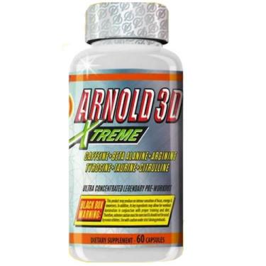 Imagem de Arnold 3D Extreme - 60 Capsulas - Arnold Nutrititon - Arnold Nutrition