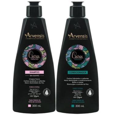 Imagem de Kit Arvensis Para Cachos Shampoo E Condicionador 2x300ml