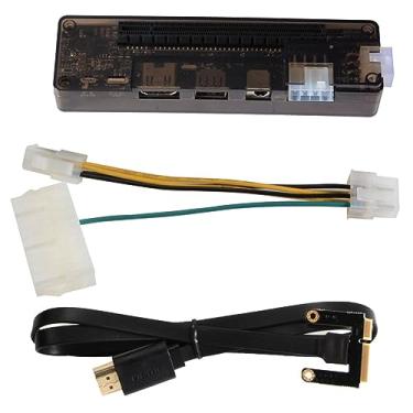 Imagem de OSALADI dock de expansão para placa gráfica externa pci-e Adaptador gráfico para notebook Acessório para gráficos de notebook doca de placa gráfica externa estação de ancoragem gráfica pcb