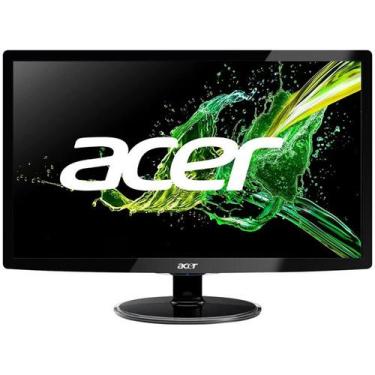 Imagem de Monitor Acer S212hl De 21.5" Full Hd 16:9 Com Vga E Dvi-D