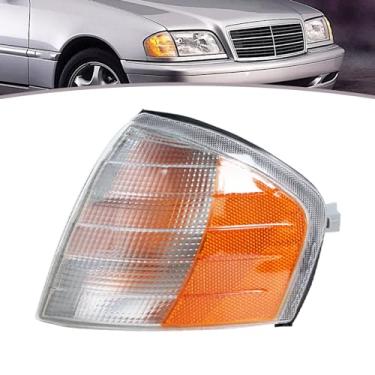 Imagem de JESYMBX Para Mercedes Benz Classe C C220 1994-2000 Lâmpada de canto dianteiro Lâmpada de seta lado esquerdo do motorista