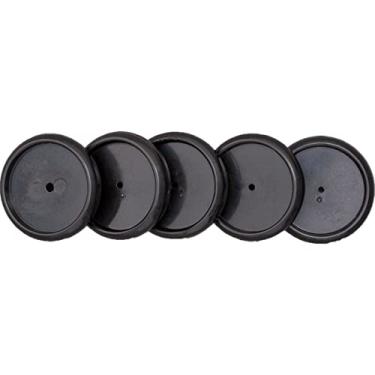 Imagem de Caderno Inteligente Discos Grande 31Mm Preto C/Elastico-Kit - 88070