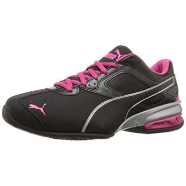 Imagem de PUMA Tênis feminino Tazon 6 Cross Trainer, Puma Preto-puma prata-beterraba roxa, 36