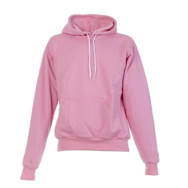 Imagem de Blusa De Frio Moletom Infantil Juvenil Rosa-Unissex