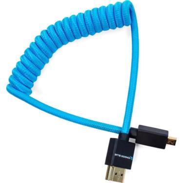 Imagem de Kondor Blue Cabo Micro-Hdmi Para Hdmi Espiral  60Cm 