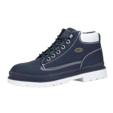 Imagem de Lugz Bota masculina Drifter Ripstop Chukka clássica, Azul-marinho/branco, 8.5