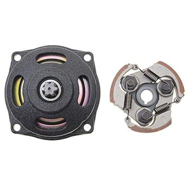 Imagem de GOOFIT Kit de almofada de embreagem para tambor de 6 dentes pequeno 25H com ranhura para motor de 2 tempos 47cc 49cc mini sujeira infantil bolso bicicleta sujeira ATV