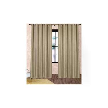 Imagem de Cortina para Varão Sultan 280x250 cm Granitê Caqui