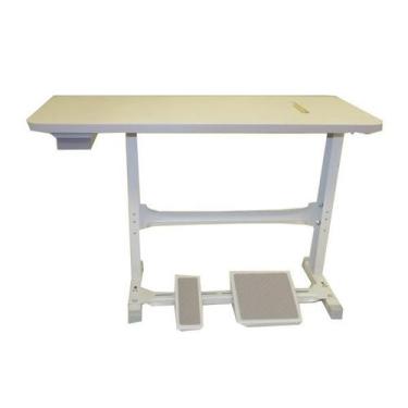Imagem de Bancada para máquina de costura industrial - Pé e Mesa - MILAMAK