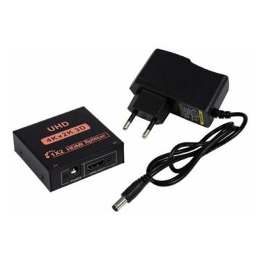 Imagem de Splitter Distribuidor Divisor Hdmi 1x2 - Versão 2.0 4K - Penton