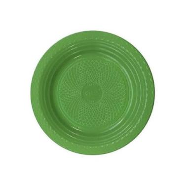 Imagem de Prato 15cm Verde Escuro C/10 Forfest