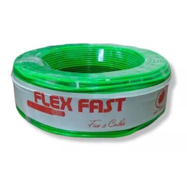 Imagem de Fio Elétrico Cabo Flexível 2,5mm VERDE Rolo 50 Metros 750v - FLEX FAST