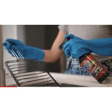 Imagem de Limpa Grelha Desengordurante Chapas Fogão Fornos Churrasqueira Parrill