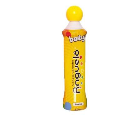 Imagem de Marcador De Bingo Caneta Carimbo Baby Pinguelô 40ml Amarela
