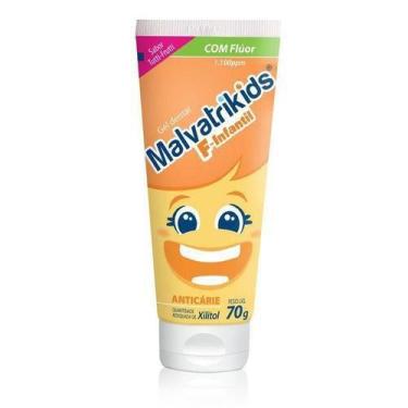 Imagem de Malvatrikids Gel Dental Infantil Com Flúor Tutti Frutti 70G - Daudt