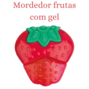Imagem de Mordedor Frutas Com Gel Efeito RefrescanteTangerina /MorangoNuby - LET