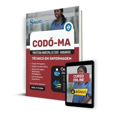Imagem de Apostila Prefeitura de Codó - MA 2024 Técnico em Enfermagem - Editora 