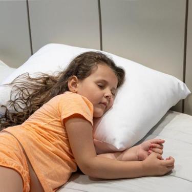 Imagem de Travesseiro Percal Pluma de Ganso Siliconizada - Beatriz Baby Enxovais