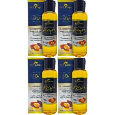 Imagem de Kit 4 Óleo Reparador De Pontas Restaurador Revitalizador Renovador Tra