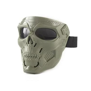 Imagem de Óculos Antiembaçante para Capacete de Motocicleta com Máscara Facial R