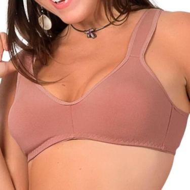 Imagem de Sutiã Sem Aro Duloren 711013 Micromodal, 48, Castanha