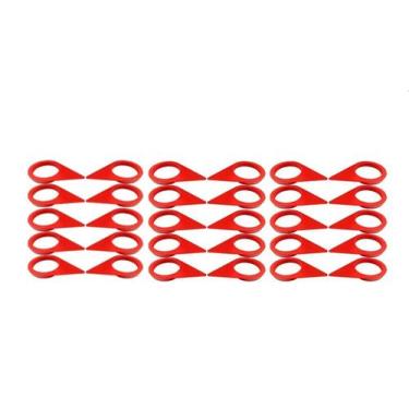 Imagem de Kit 30 Indicador Porca Solta Trava Roda Caminhão Vermelho 30mm - TOP-A