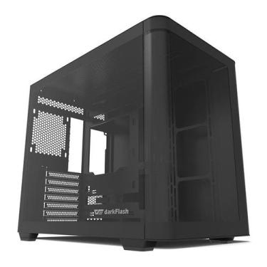 Imagem de Gabinete Gamer Aigo DarkFlash DPW90, Mid-Tower, Lateral de Vidro, Pret