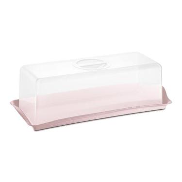 Imagem de Porta Pão de Forma Com Tampa Plástico Armazena E Conserva Uz - Uz Util