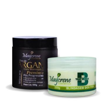 Imagem de Botox Capilar Trat Redux SEM FORMOL 250g + Máscara Argan Premium Pós-P