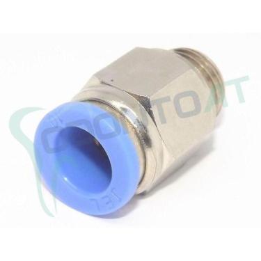 Imagem de Conector reto engate rapido 1/4 bsp mangueira 10,0 mm - UNIVERSAL