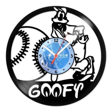 Imagem de Relógio De Parede Disco Vinil Esportes - Goofy Pateta - VES-134 - Mode