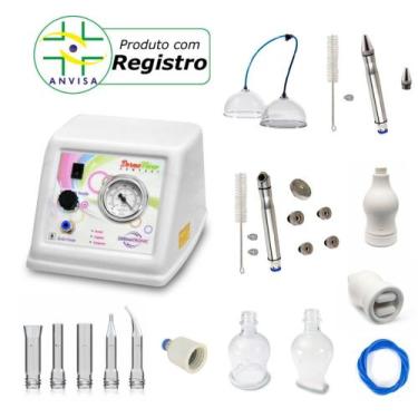 Imagem de Endermoterapia completo com Anvisa Peeling Diamante Ventosas Pump Up -