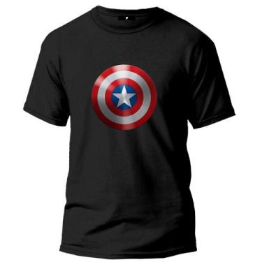 Imagem de Blusa Camiseta Capitão América Lançamento Exclusivo - Vinis Store, Pre