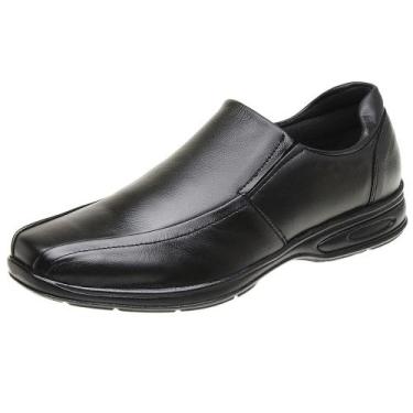 Imagem de Sapato Social Masculino Ortopédico Macio Couro Legítimo - Gmm Shoes, P
