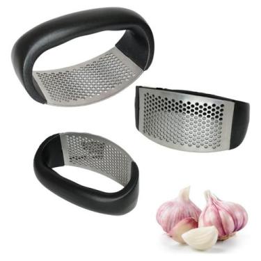 Imagem de Amassador Esmagador De Alho Manual Inox Cozinha Triturador - TopChef