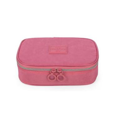 Imagem de Estojo Juvenil Feminino Vinho Up4you, Rosa