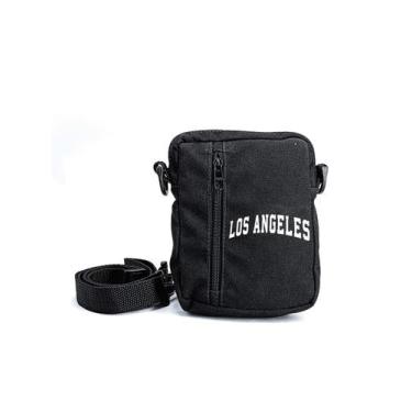 Imagem de Shoulder Bag Bolso Vertical Los Angeles Transversal Unisex Mini Mascul
