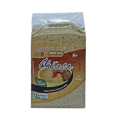 Imagem de Farinha de Chia Linhaça Dourada Chiaça Orgânica 250g Ecobio